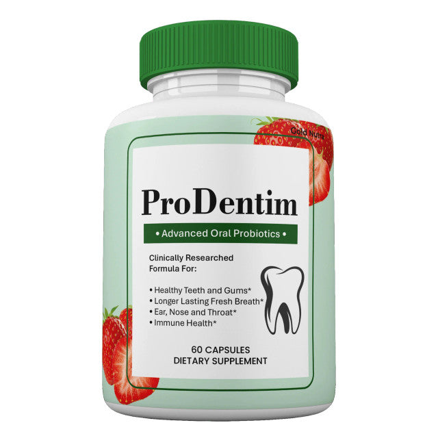 ProDentim Oral Support Probiotic & Gum Health (60 Chewable Capsules)