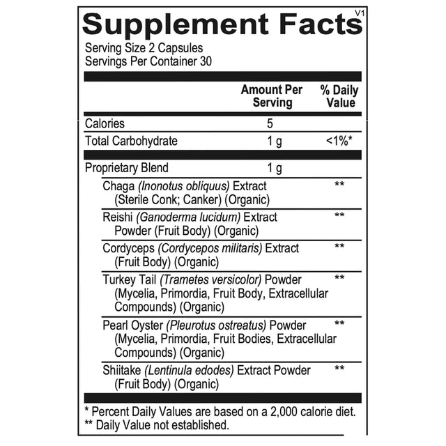 Ortho Molecular MycoActive Mushroom Blend 60