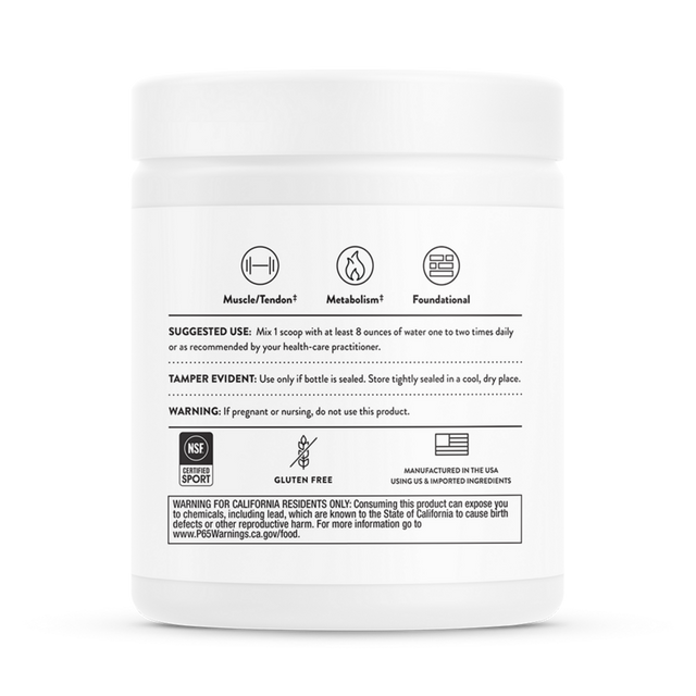 Thorne Amino Complex Essential Amino & BCAA Support (30 Servings)