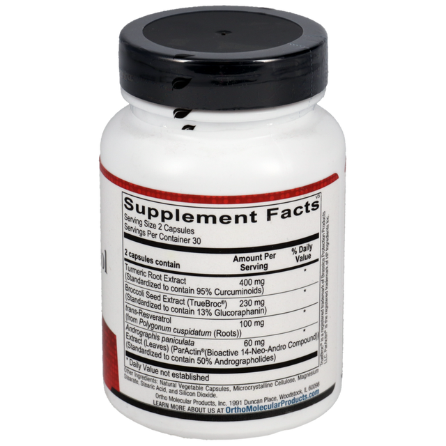 Ortho Molecular Products Resvoxitrol Antioxidant Wellness Support (60 Capsules)