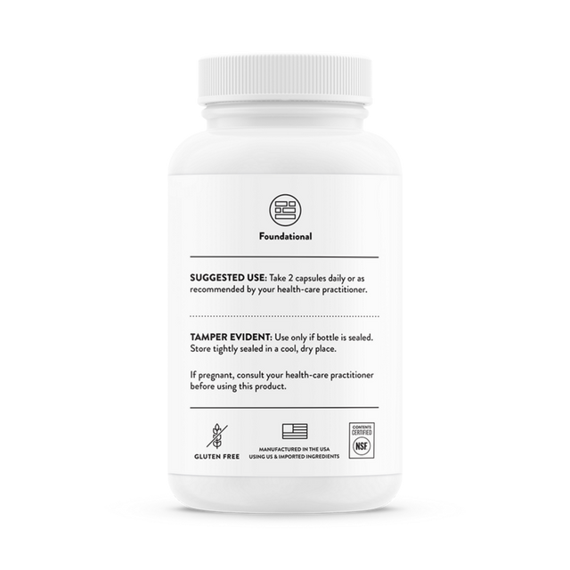 Thorne Basic Nutrients 2/Day Daily Multivitamin Support (60 Capsules)