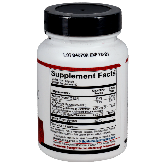 Ortho Molecular Methyl CpG 60 Capsules