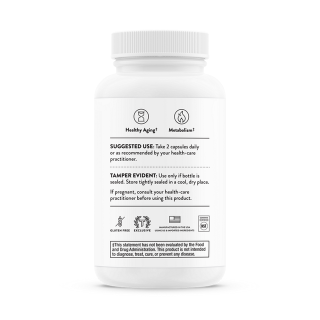 Thorne ResveraCel Cellular & Metabolic Wellness Support (60 Capsules)
