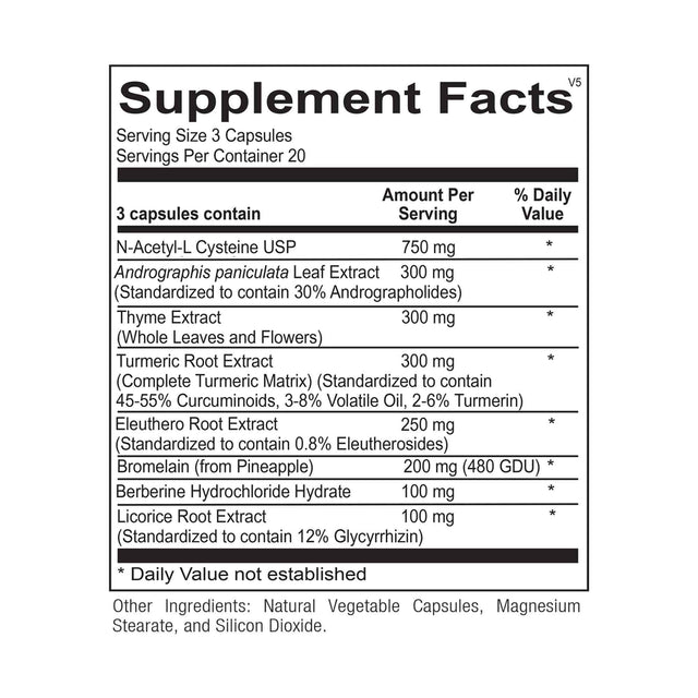 Ortho Molecular Sinatrol 120