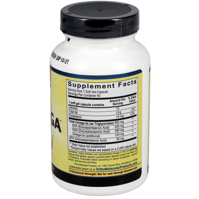 Ortho Molecular Products OrthoMega Wellness Support (60 Softgels)