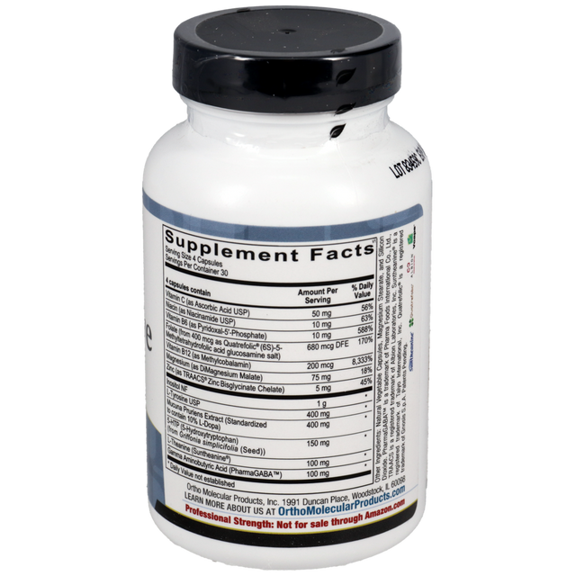 Ortho Molecular CereVive 120 Capsules