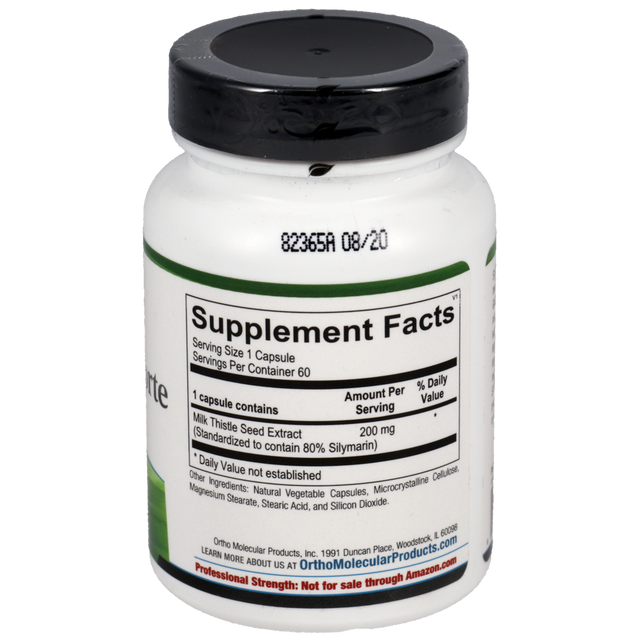 Ortho Molecular Silymarin Forte 60