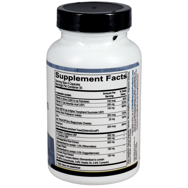 Ortho Molecular Thyrotain 120 Capsules