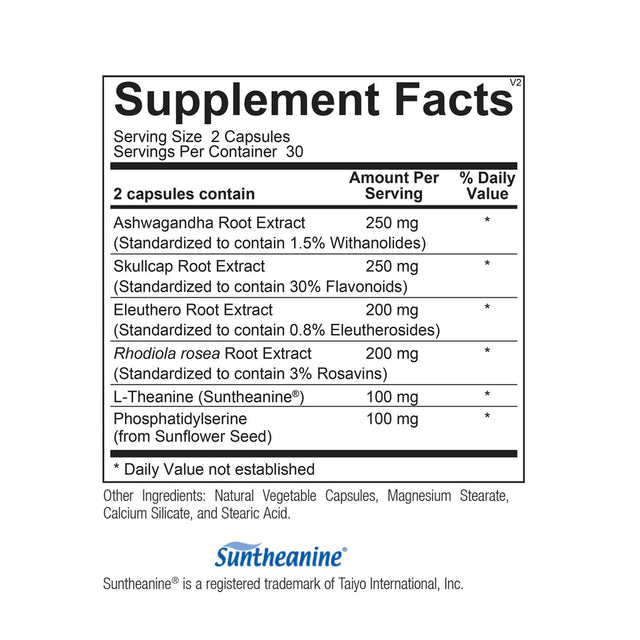 Ortho Molecular AdreneVive 60 Capsules