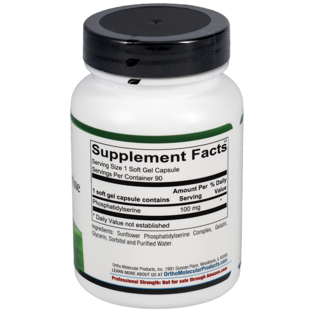 Ortho Molecular Phosphatidylserine 90 Capsules