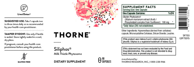 Thorne Siliphos – 90 Capsules