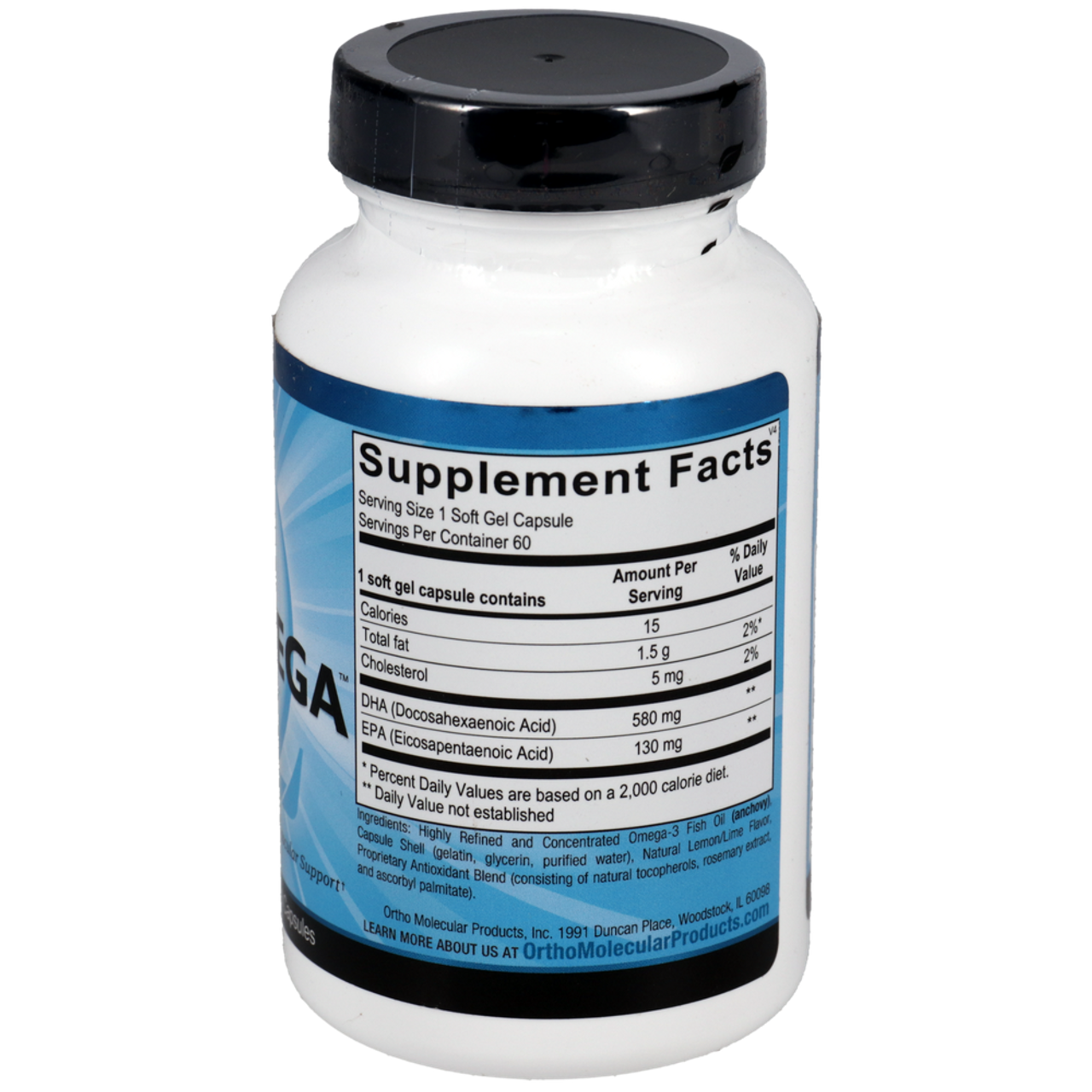 Orthomega Select DHA – Omega-3 DHA Wellness Support (60 Softgels)