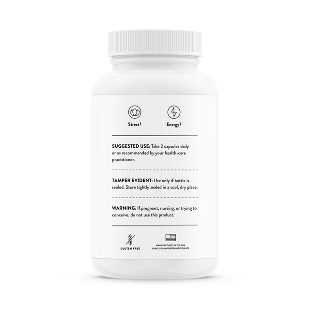 Thorne Ginseng Plus with Lion's Mane 60 Capsules