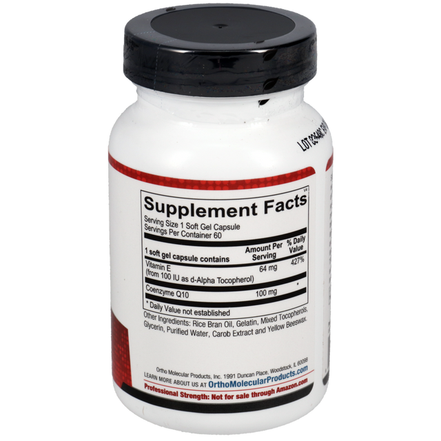 Ortho Molecular CoQ-10 60 Capsules