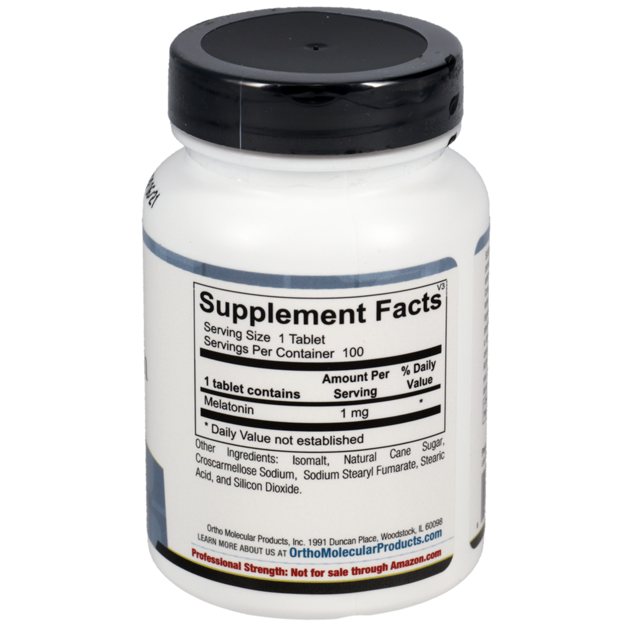 Ortho Molecular Melatonin 10 mg 60 Tablets