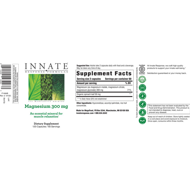 Innate Response Magnesium 300 120