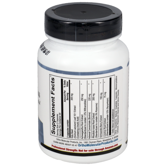 Ortho Molecular Products TruAdapt Plus Stress & Energy Support (60 Capsules)