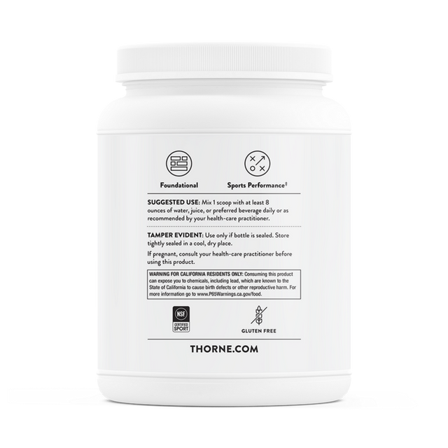 Thorne Whey Protein Isolate – Chocolate (30 Servings)