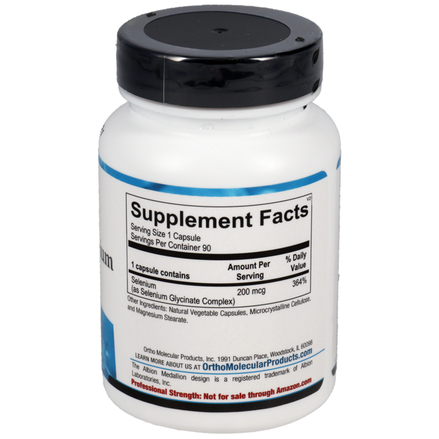 Ortho Molecular Reacted Selenium 60 Capsules