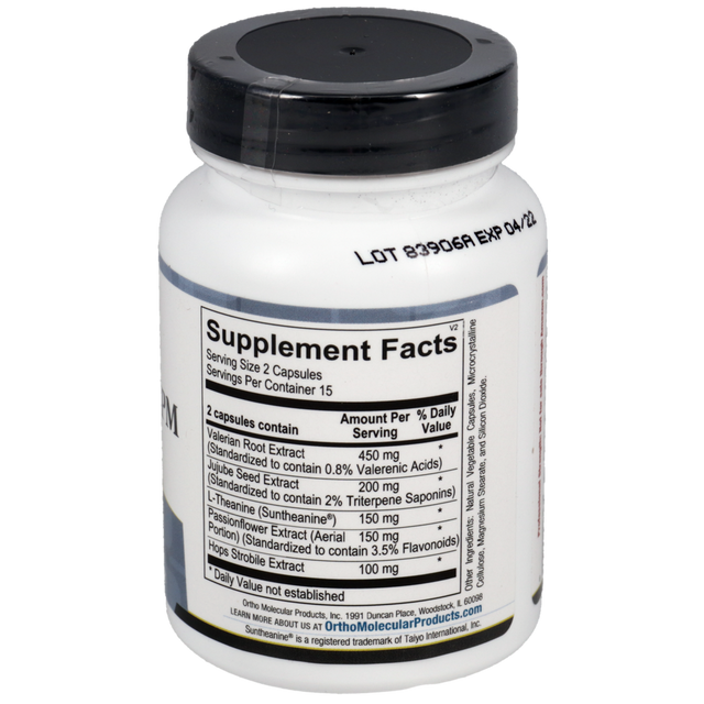 Ortho Molecular Products Botanicalm PM Relaxation & Sleep Support (60 Capsules)