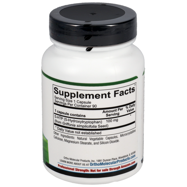 Ortho Molecular 5-HTP 100mg 90 Capsules