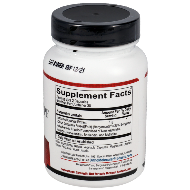 Ortho Molecular Bergamot BPF 60 Capsules
