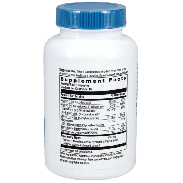 NeuroScience TravaCor Mood & Stress Support (120 Capsules)