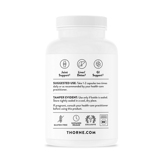 Thorne Curcumin Phytosome Sustained Release 120 Capsules