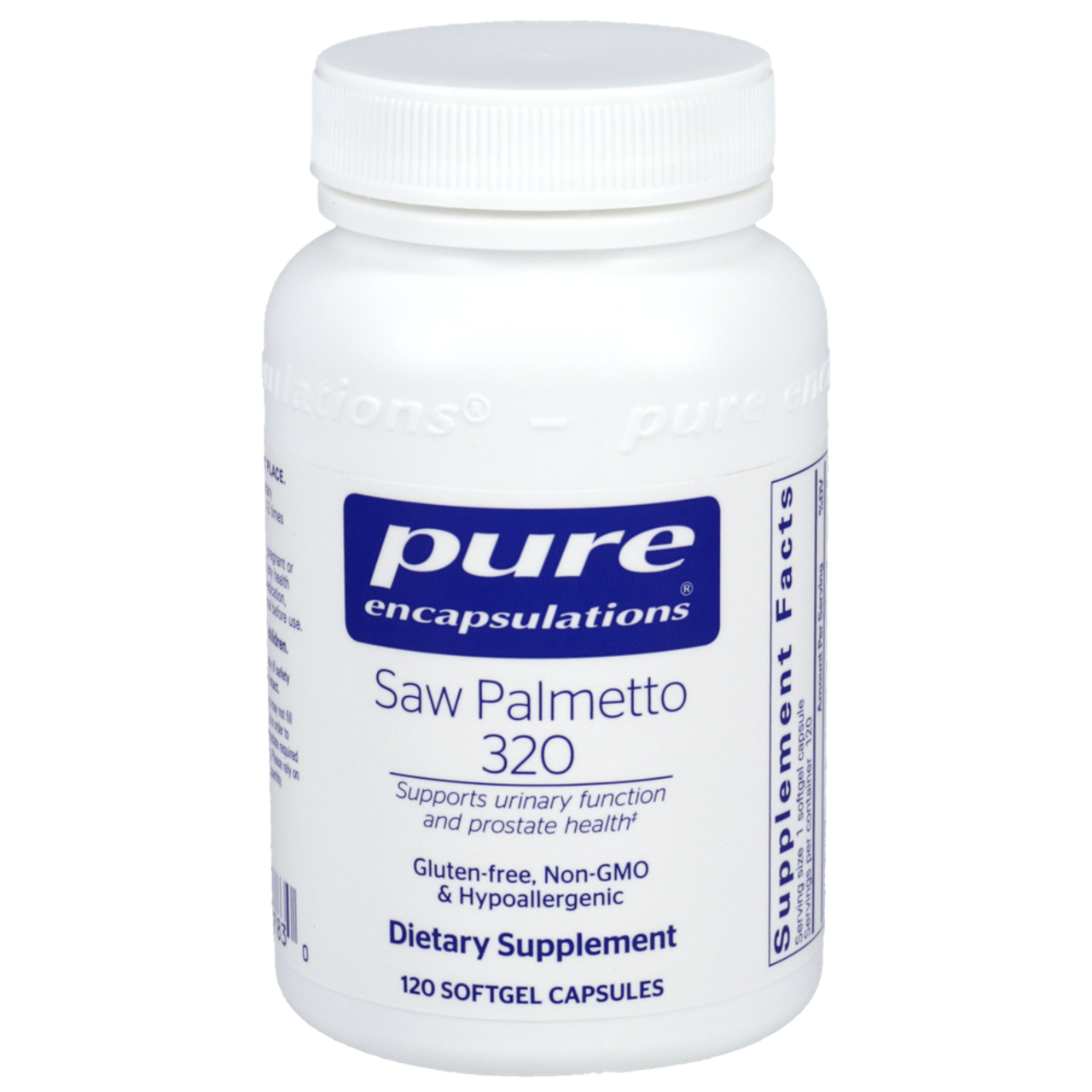 Pure Encapsulations Saw Palmetto Prostate & Urinary Support (320 mg, 60 Capsules)