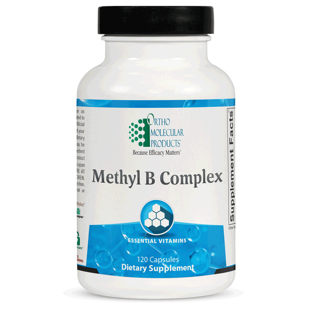 Ortho Molecular Methyl B Complex Energy & Metabolic Support (60 Capsules)