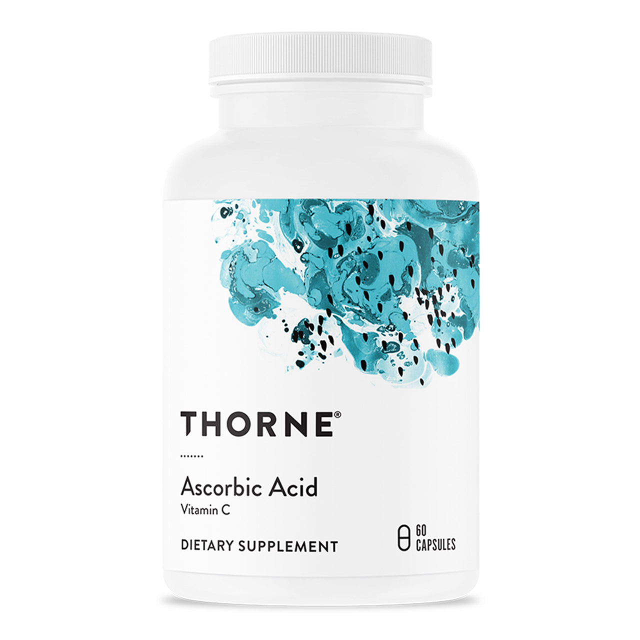 Thorne Ascorbic Acid 60 Capsules