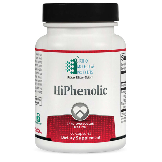 Ortho Molecular HiPhenolic Polyphenol Metabolic Support (60 Capsules)