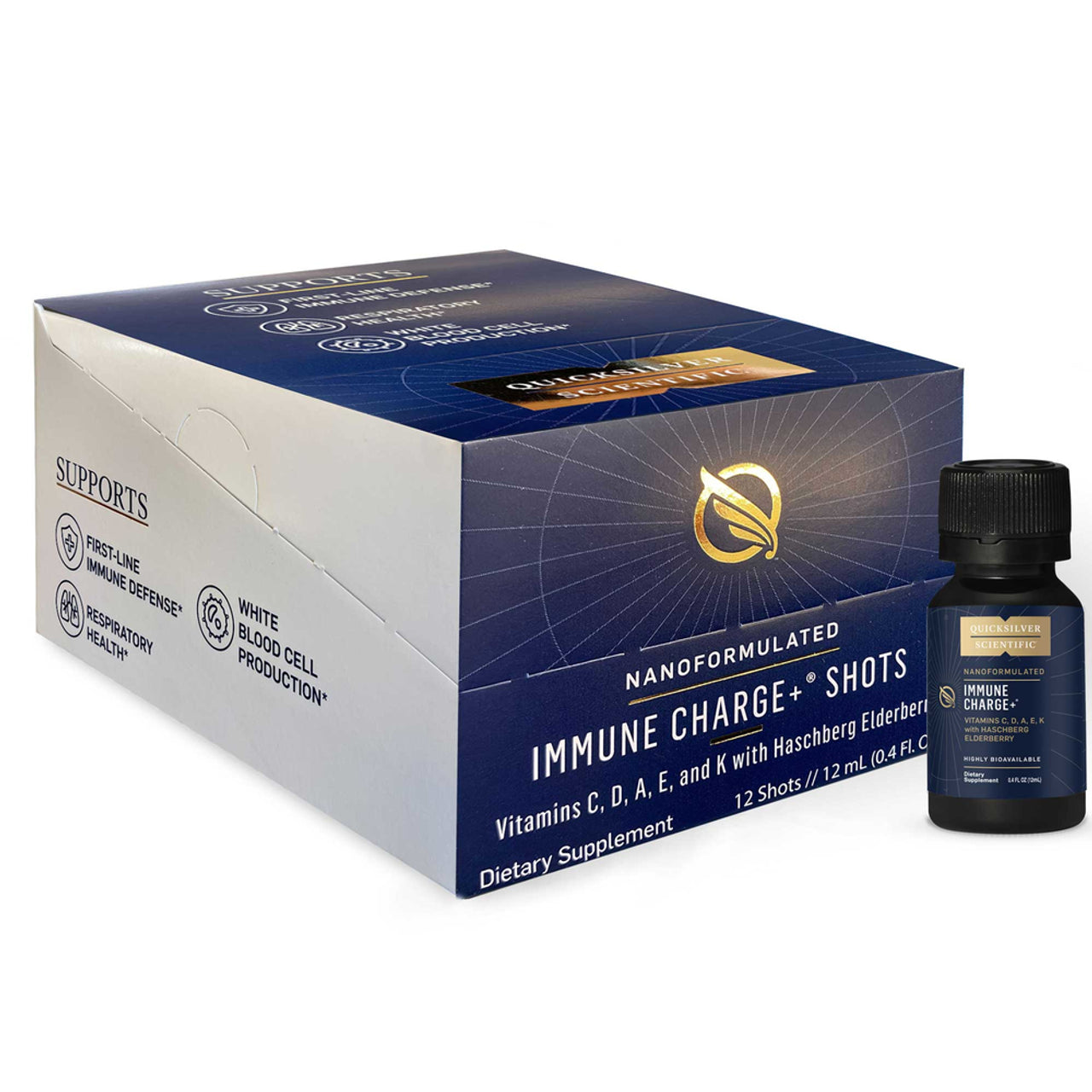 Quicksilver Scientific Immune Charge Liposomal Immune Support (12 Shots)