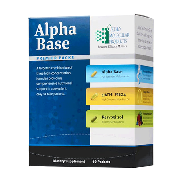 Ortho Molecular Alpha Base Premier Pack 60 Packets