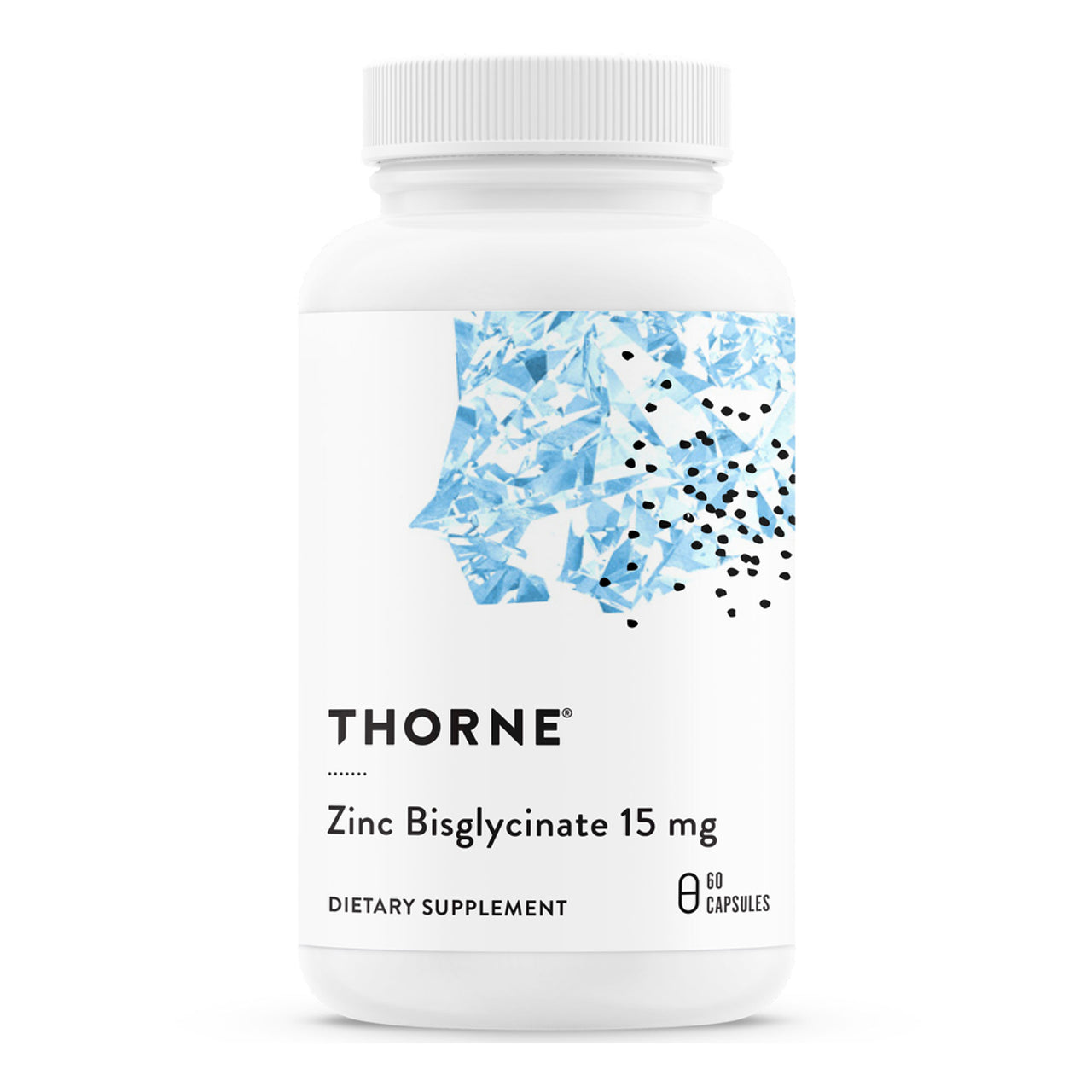 Thorne Zinc Bisglycinate Wellness Support – 60 Capsules (15 mg)