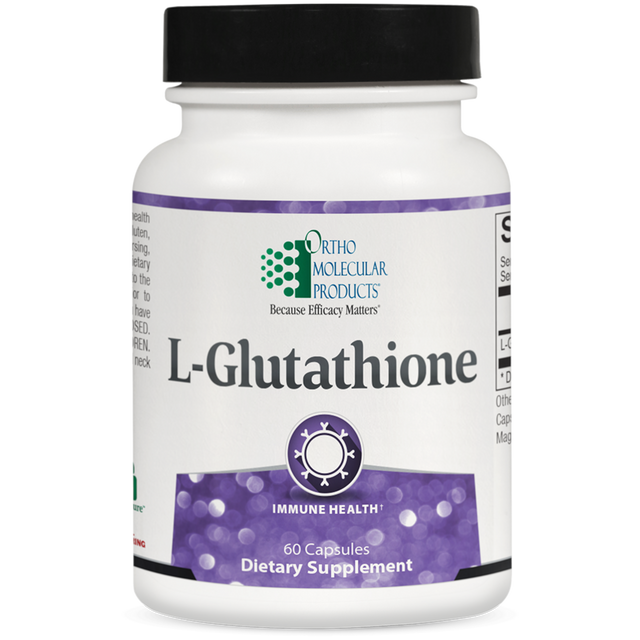 Ortho Molecular L-Glutathione 60 Capsules