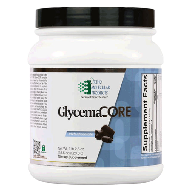 Ortho Molecular GlycemaCORE Chocolate 60 Servings