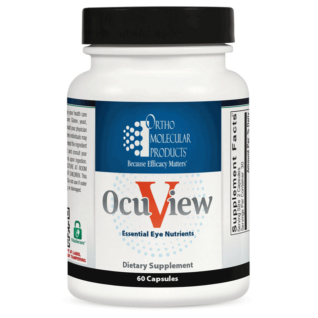 Ortho Molecular Products Ocuview Vision Support Formula (60 Capsules)