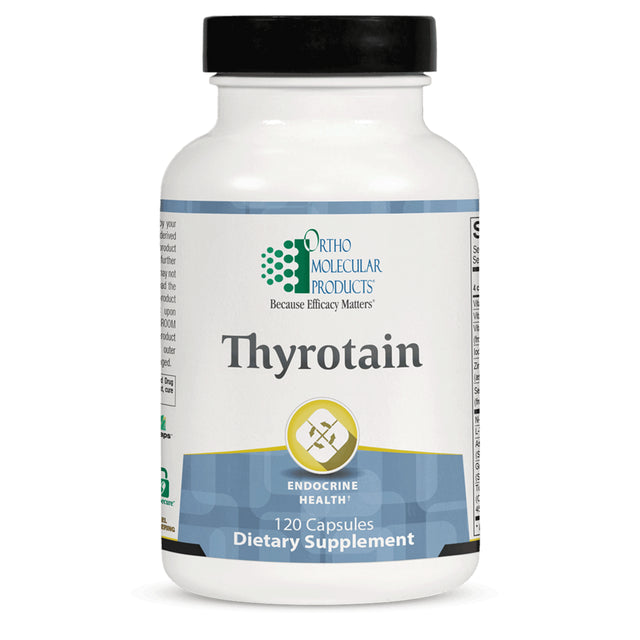 Ortho Molecular Thyrotain 120 Capsules