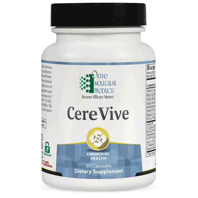 Ortho Molecular Cerevive 60 Capsules