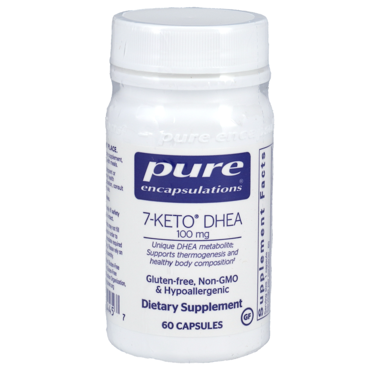 Pure Encapsulations 7-Keto DHEA Metabolic Wellness Support (120 Capsules, 100 mg)