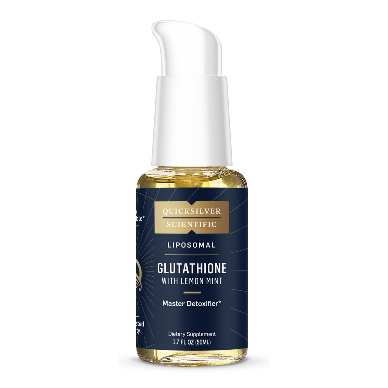 Quicksilver Scientific Liposomal Glutathione Antioxidant & Cellular Support (1.7 fl oz / 50 mL)