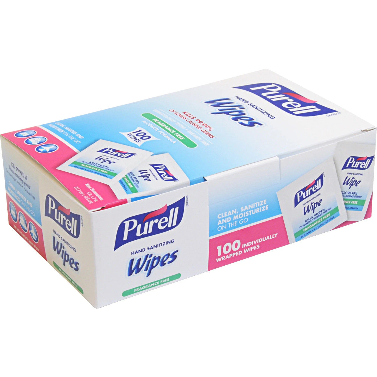 Purell Hand Sanitizing Wipes – Individually Wrapped (100 Wipes)