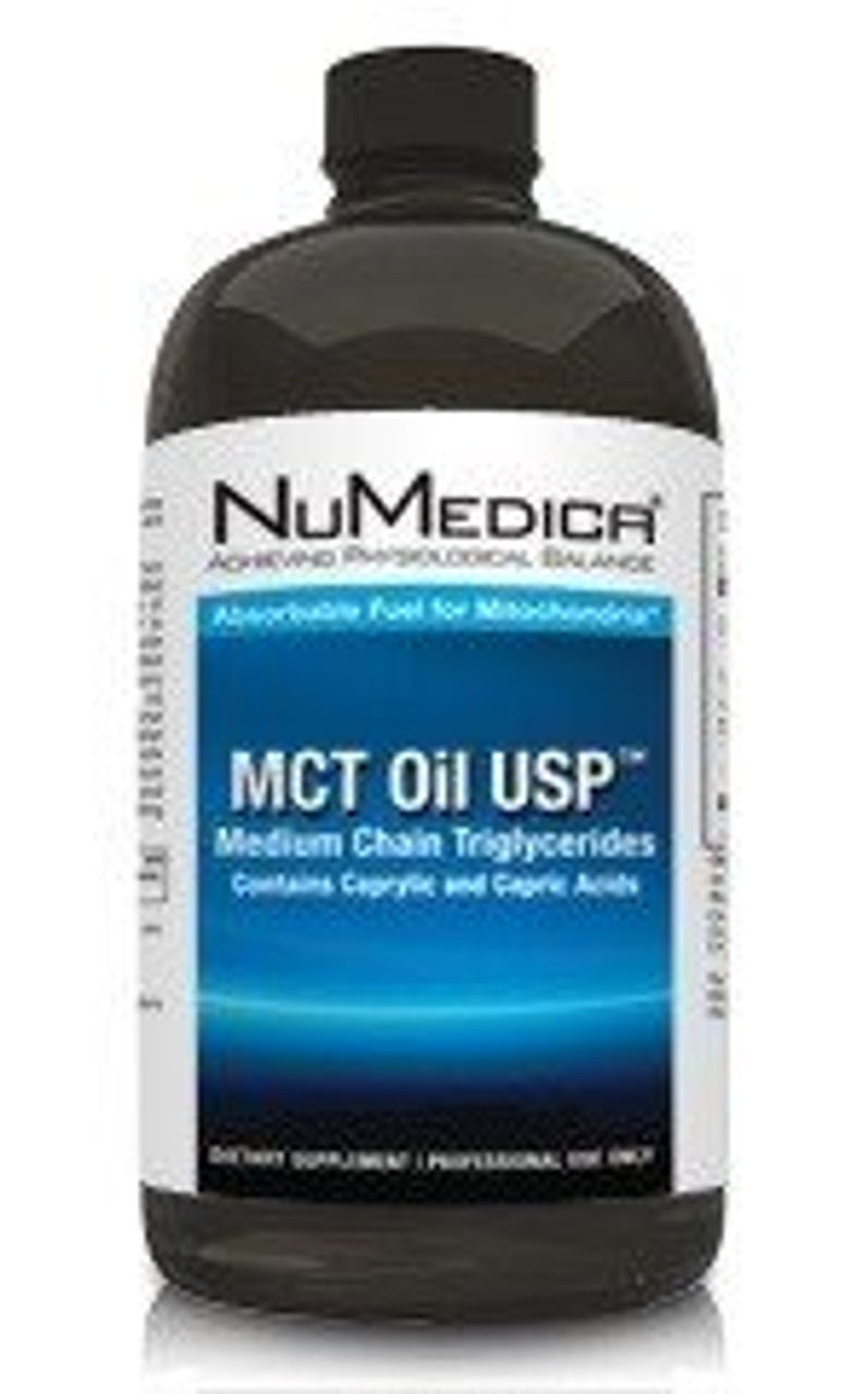 NuMedica MCT Oil USP – 16 Ounces (Medium)
