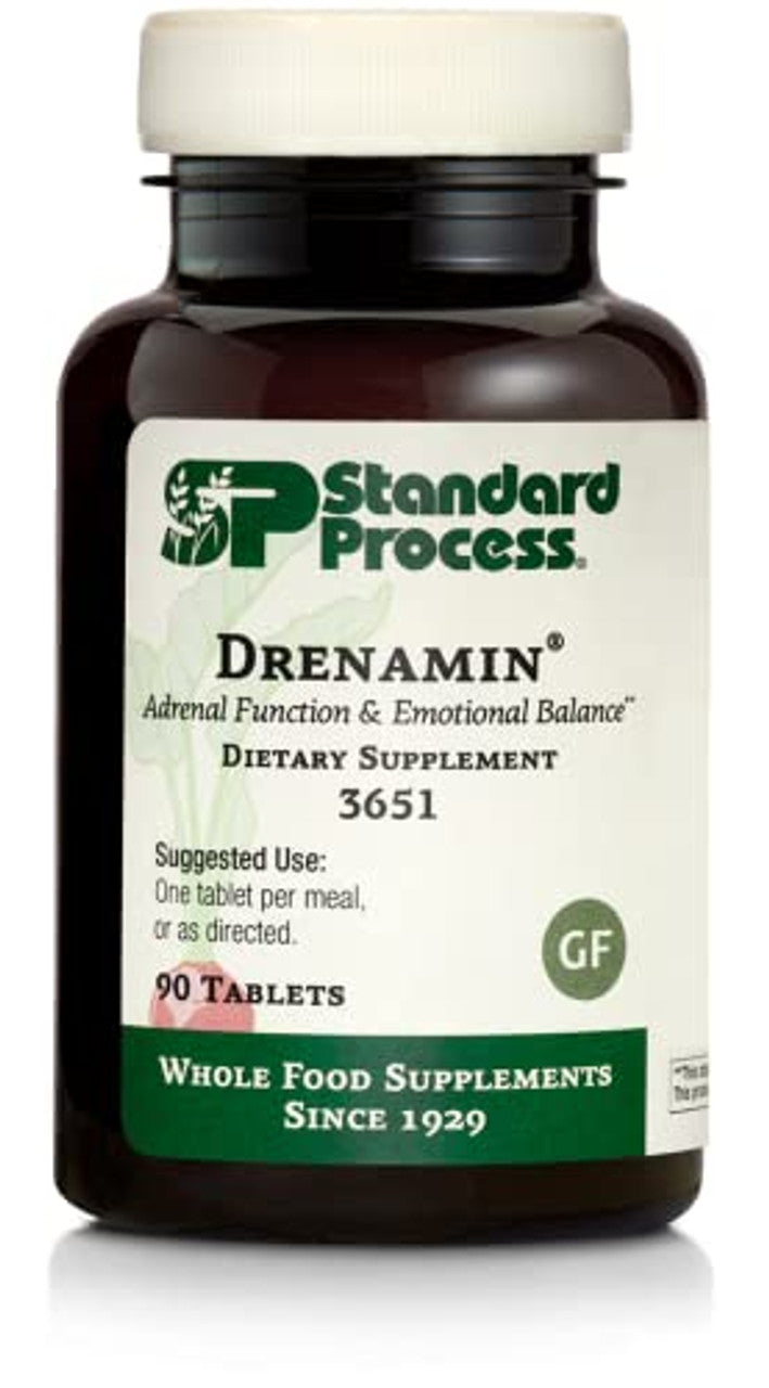 Standard Process Drenamin – Daily Wellness & Adrenal Support (90 Tablets)