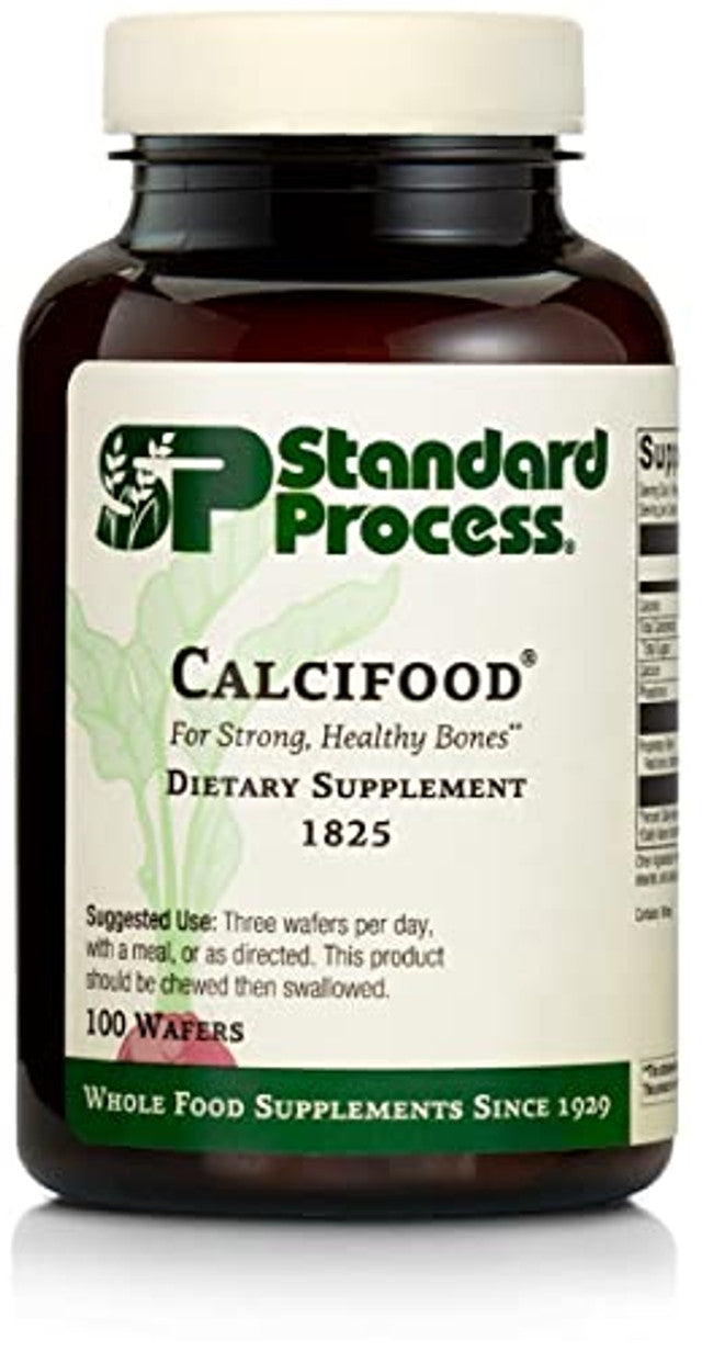 Standard Process Calcifood Whole-Food Calcium Support – 100 Wafers