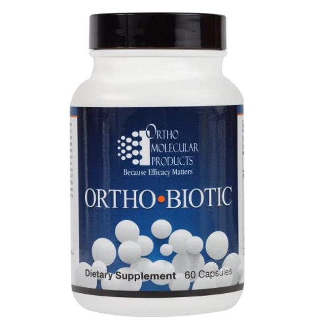 Ortho Molecular Ortho Biotic Probiotic Digestive & Immune Support (60 Capsules)
