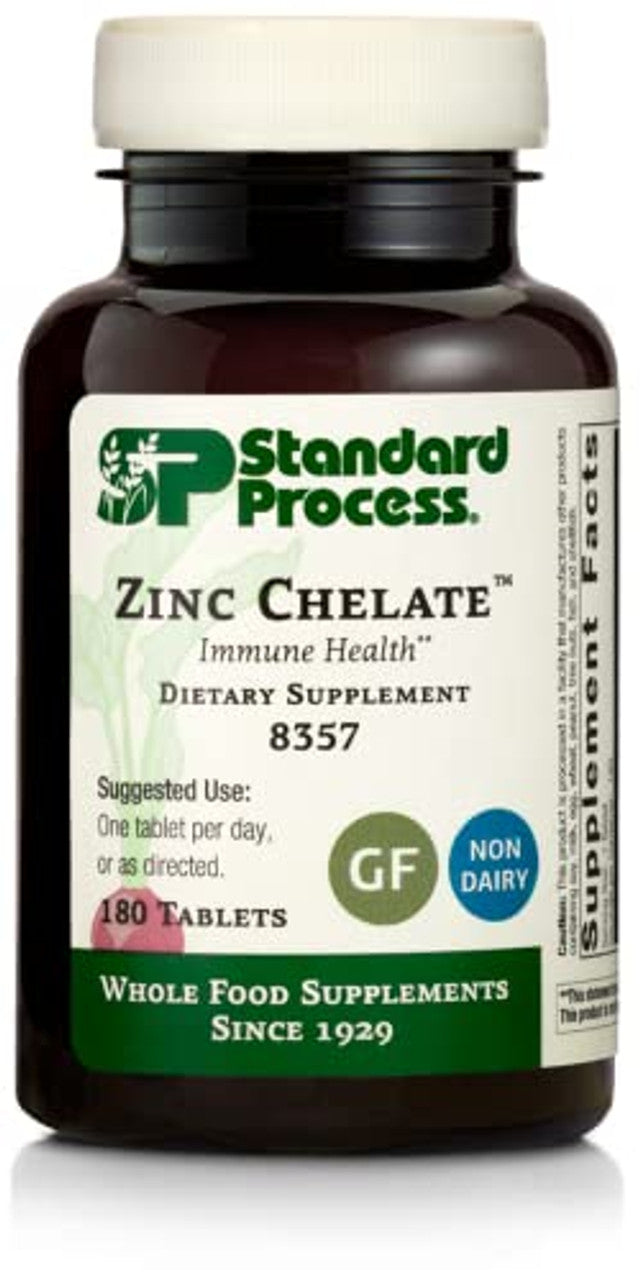 Standard Process Zinc Chelate – Daily Zinc Wellness Support (180 Tablets)