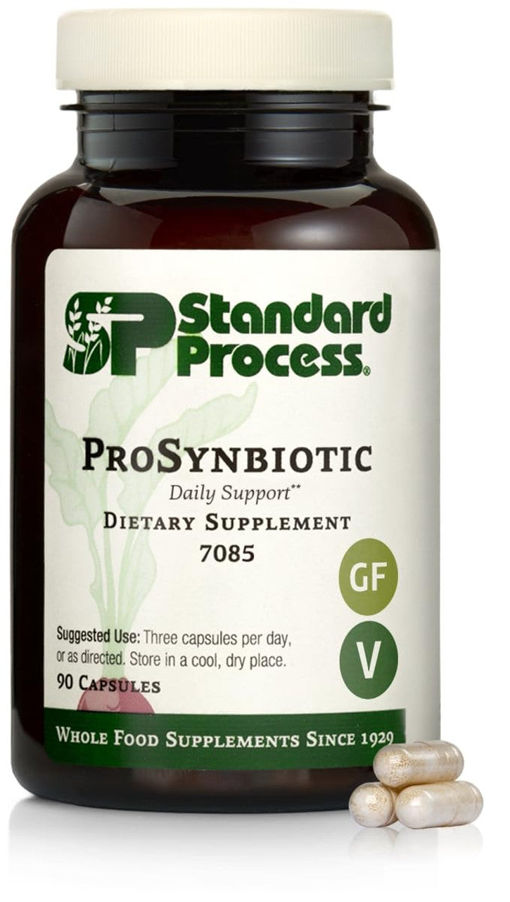 Standard Process ProSynbiotic – Daily Digestive & Microbiome Support (90 Capsules)