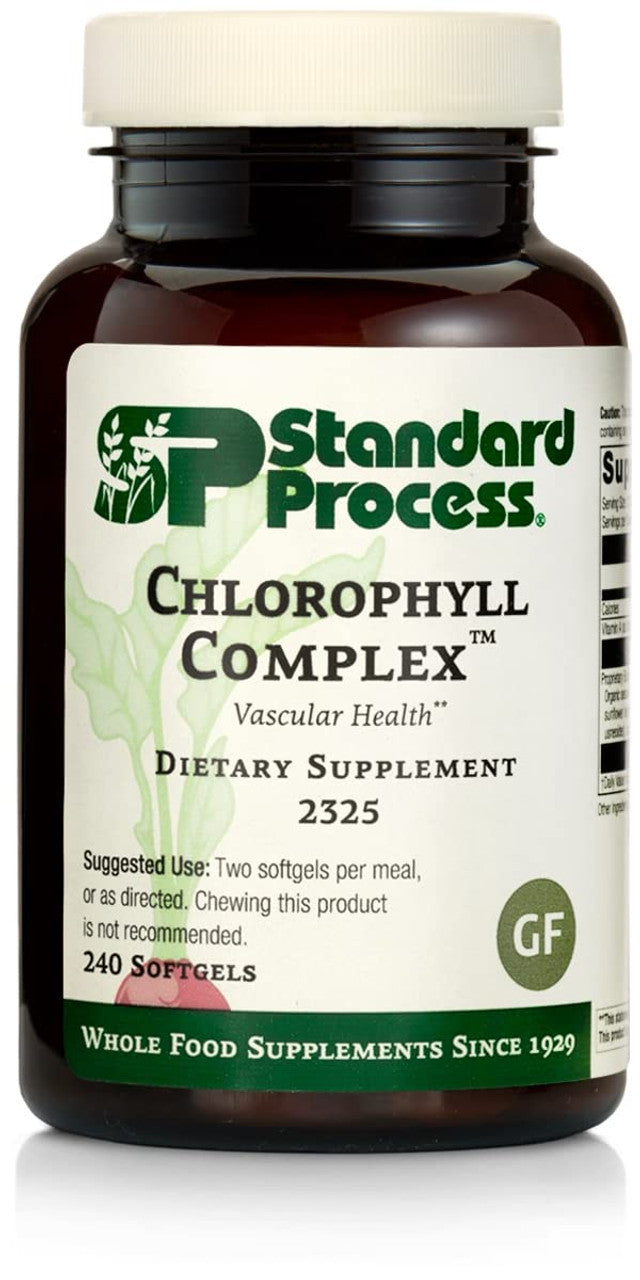 Standard Process Chlorophyll Complex – Wellness & Antioxidant Support (240 Softgels)